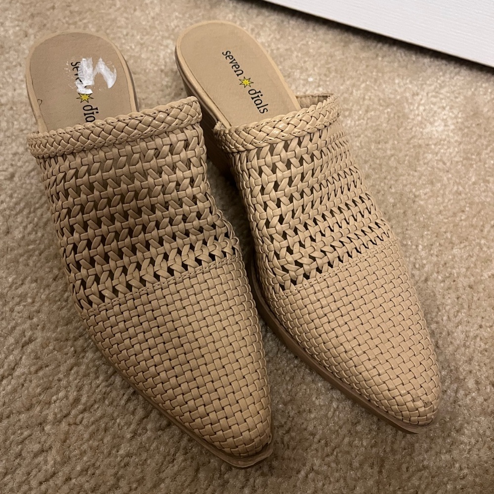 Women’s western mules - worn twice